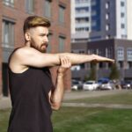 forward flexion of shoulder