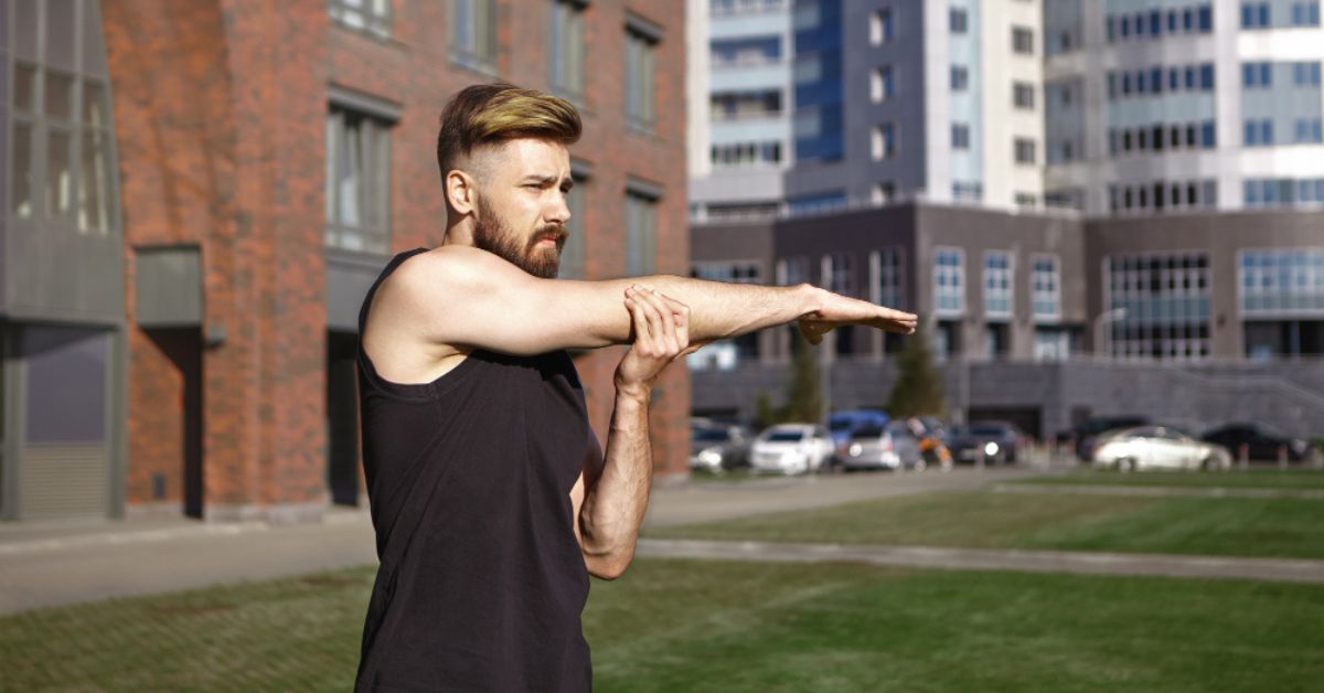 forward flexion of shoulder