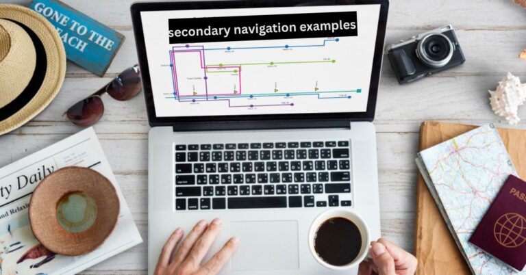 secondary navigation examples